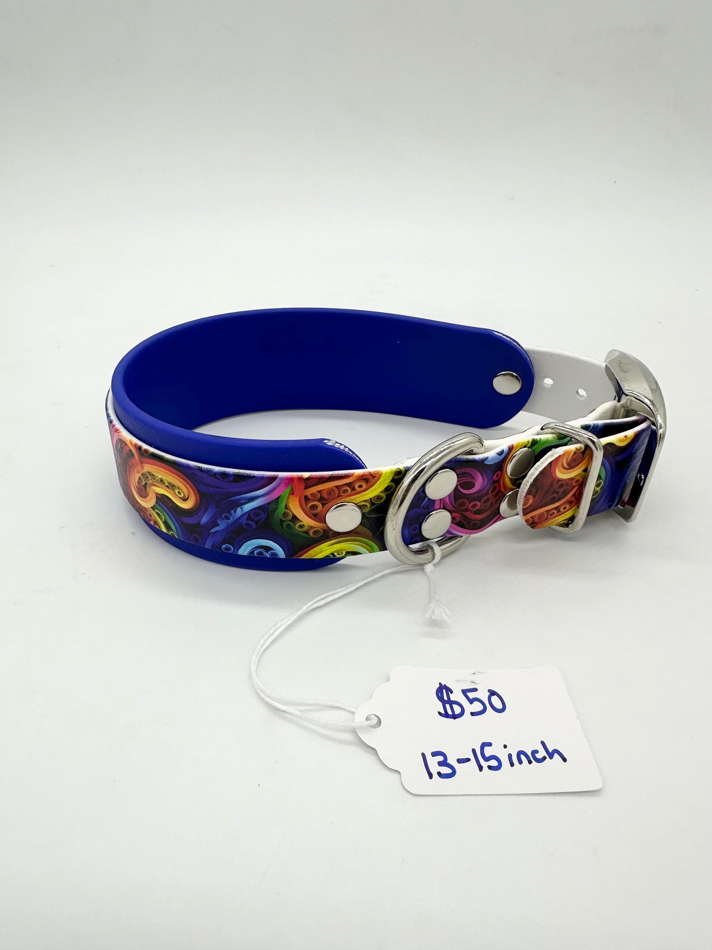 Rainbow Abstract Collar