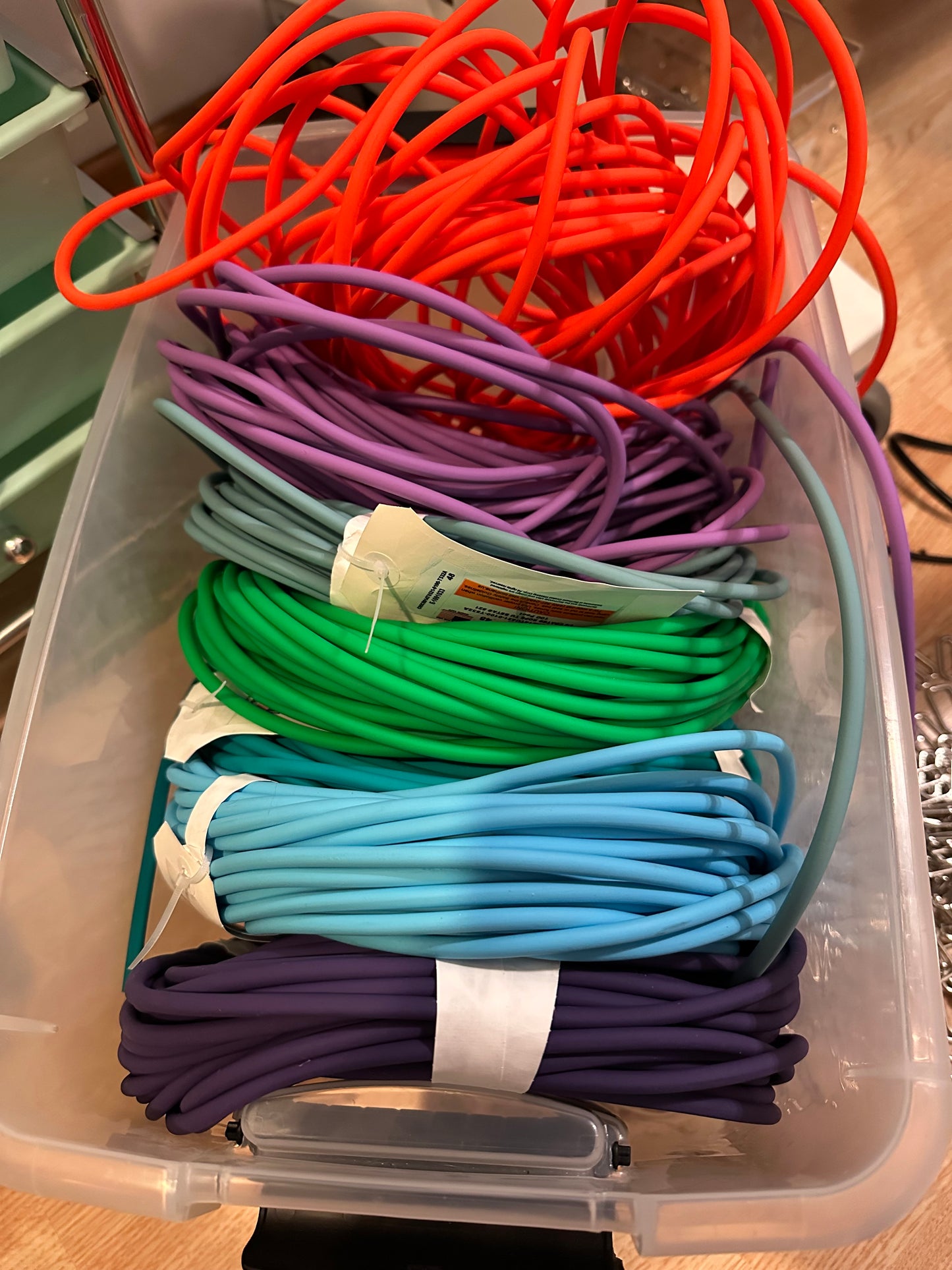 Biothane Coated Long Line Rope (1/4 inch)