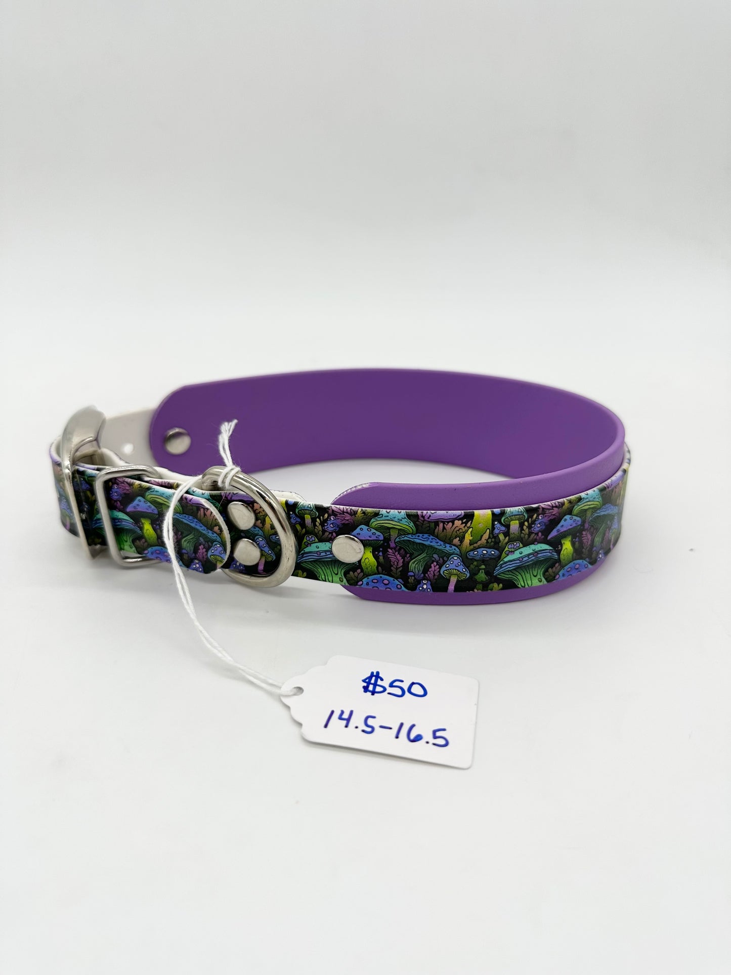 Neon Mushrooms Collar