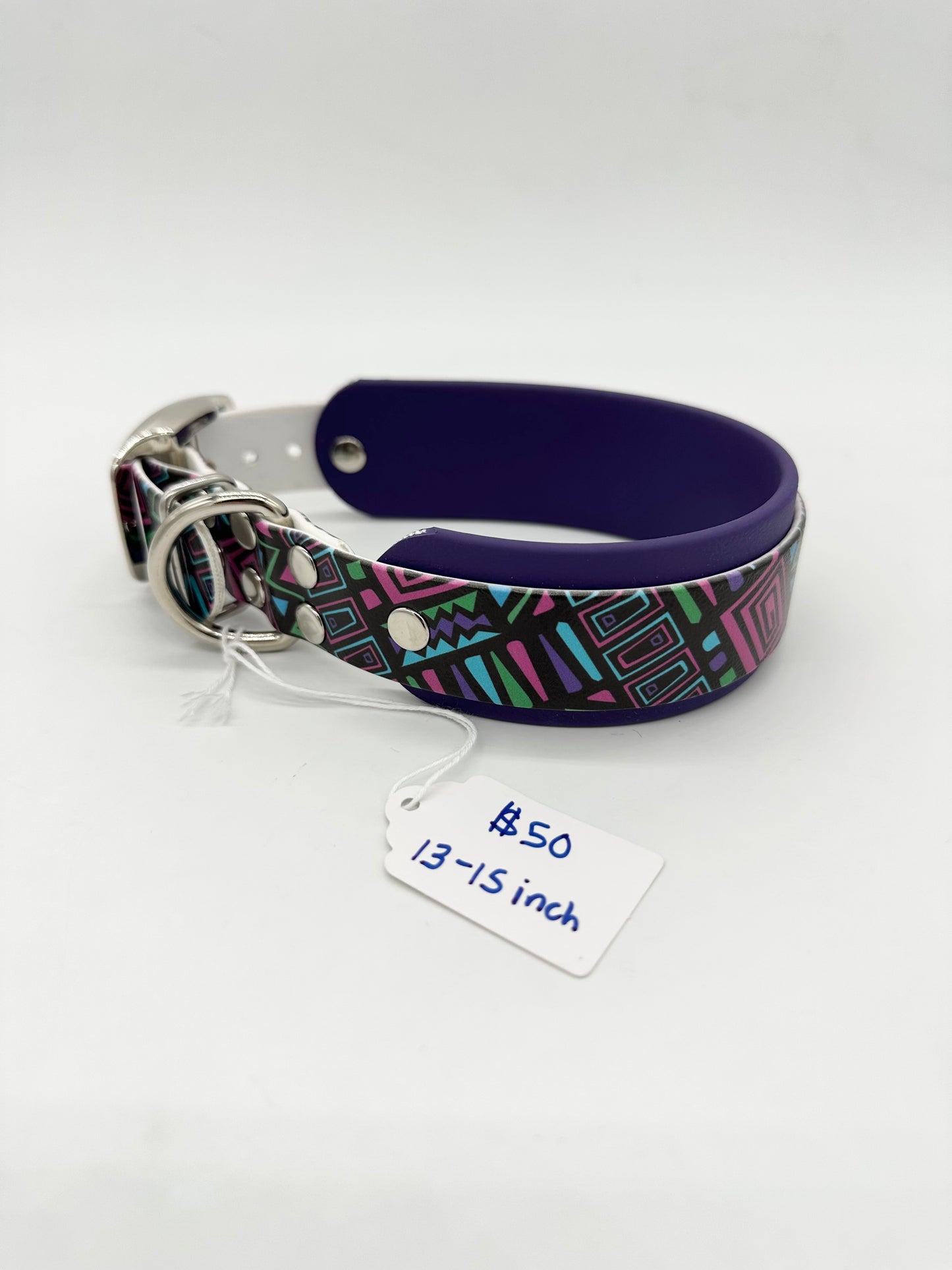 Purple Geo Collar