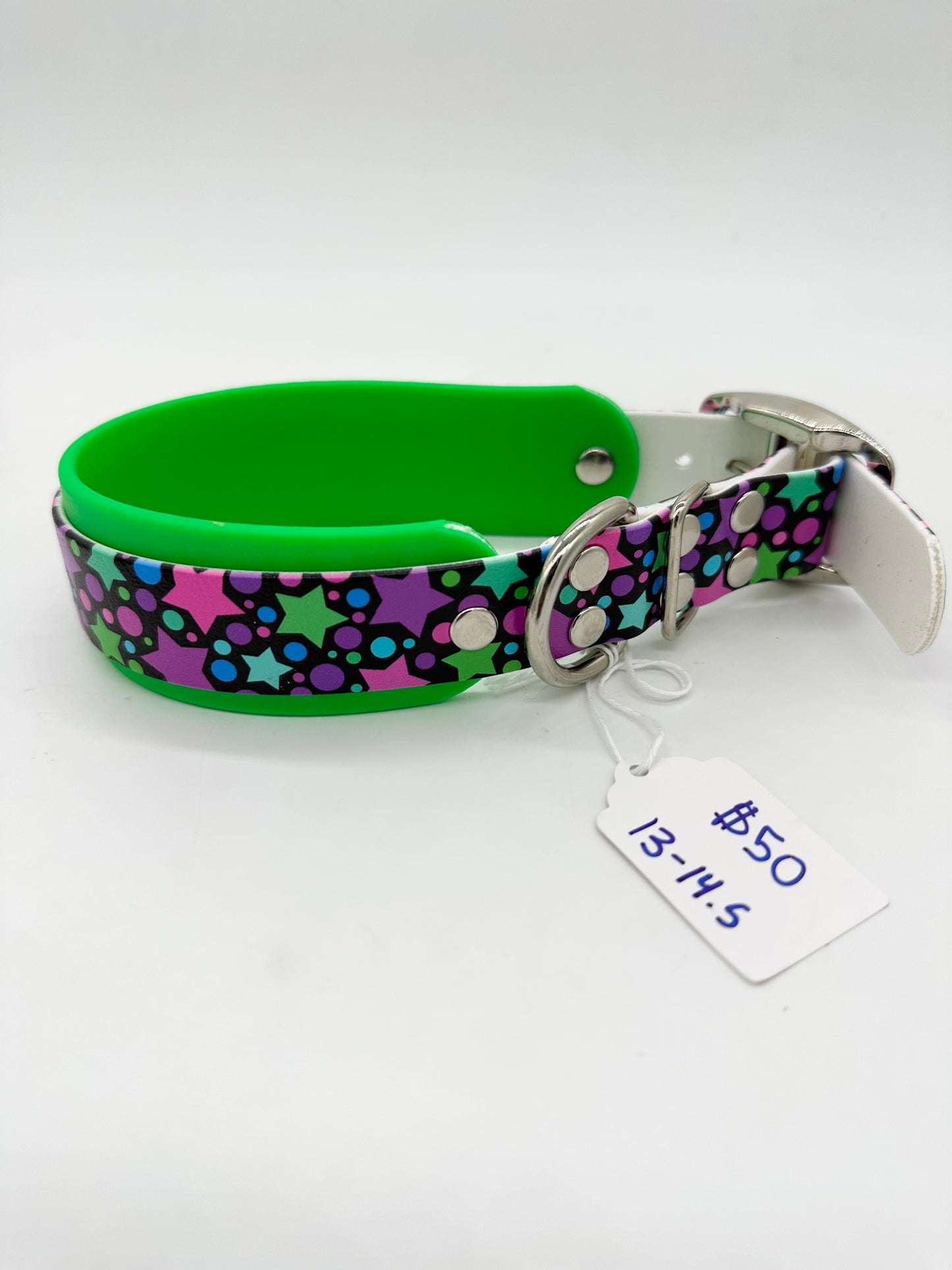 Neon Stars Collar