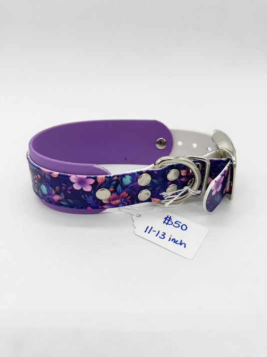 Dark Floral Collar