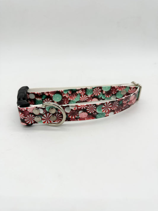 Holiday Candy Buckle Collar