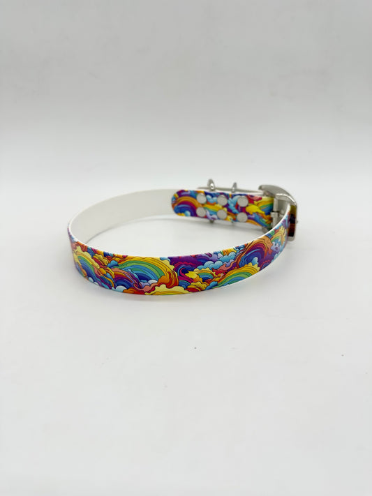 Rainbow Waves Collar