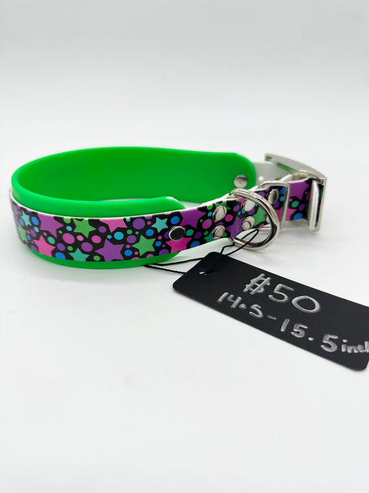 Neon Stars Collar