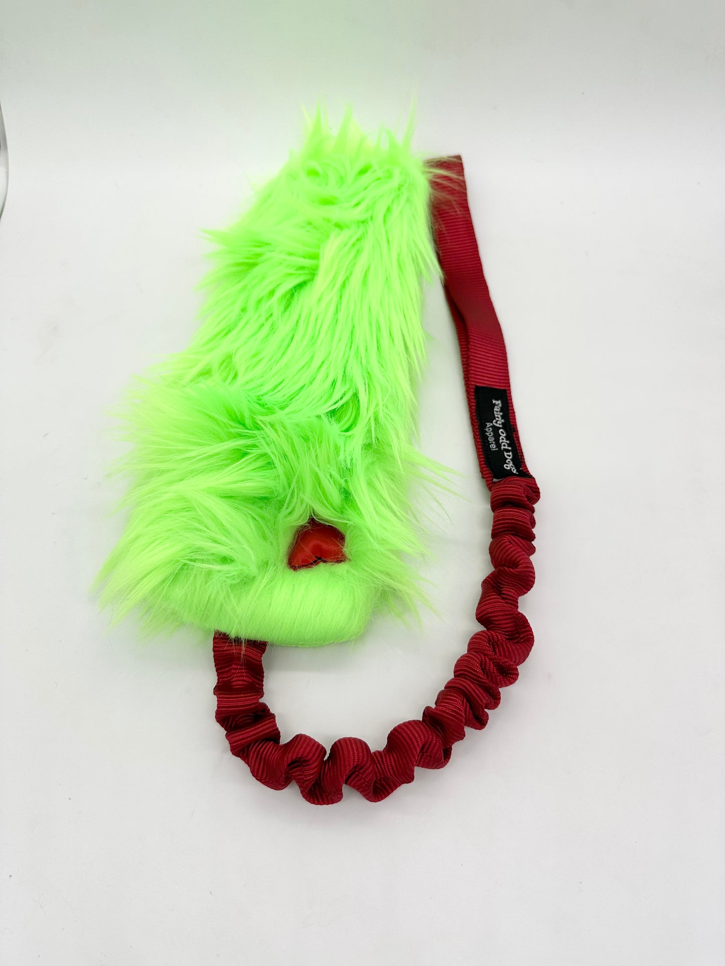 Heart Too Small Fur Bungee Tug Toy