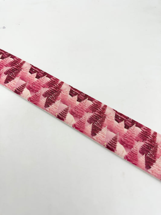 Pink Trees Collar