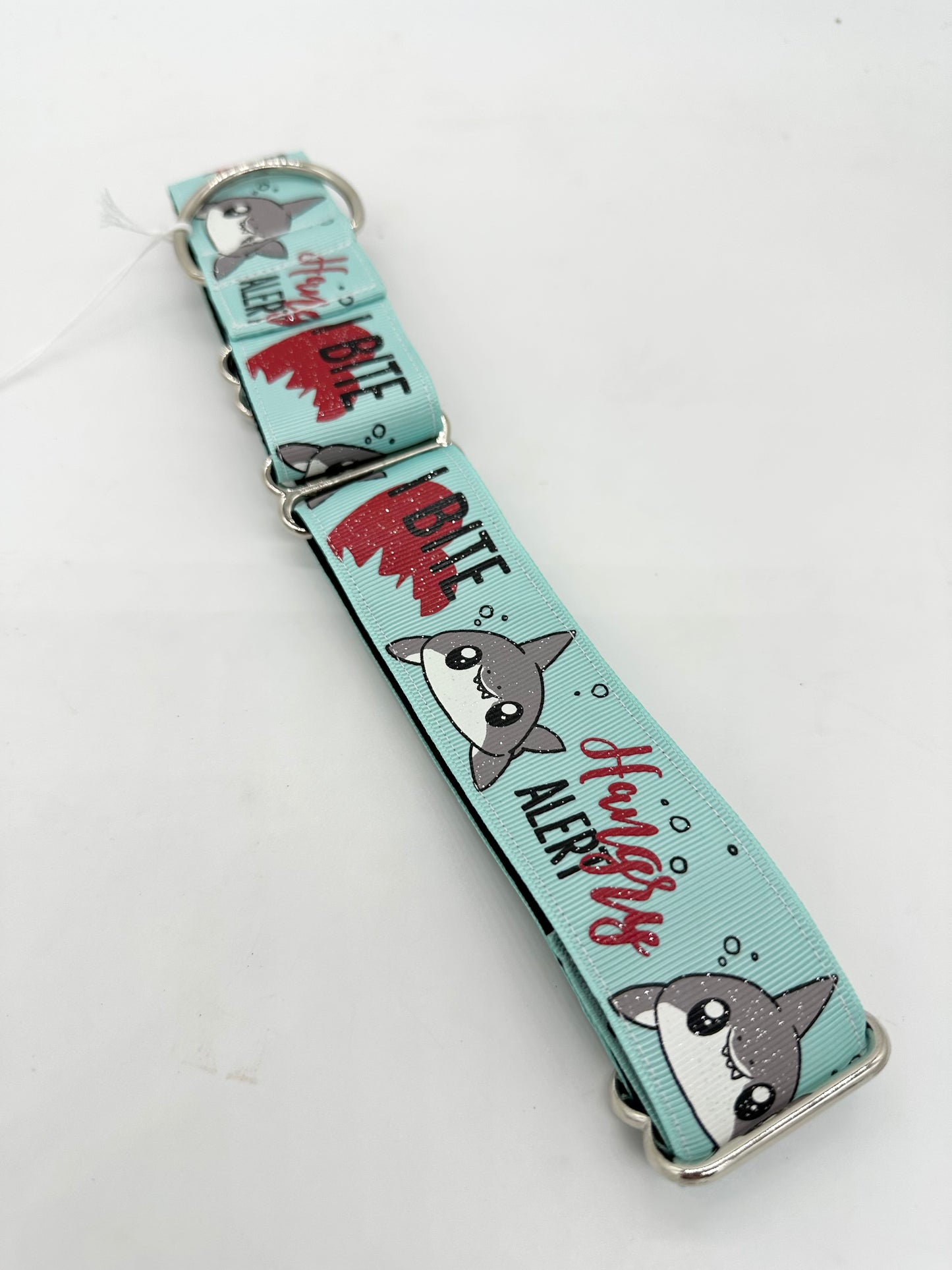 1.5 inch Hangry Alert I Bite Martingale Collar