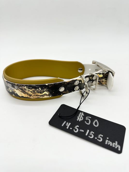 Gold Marble Collar