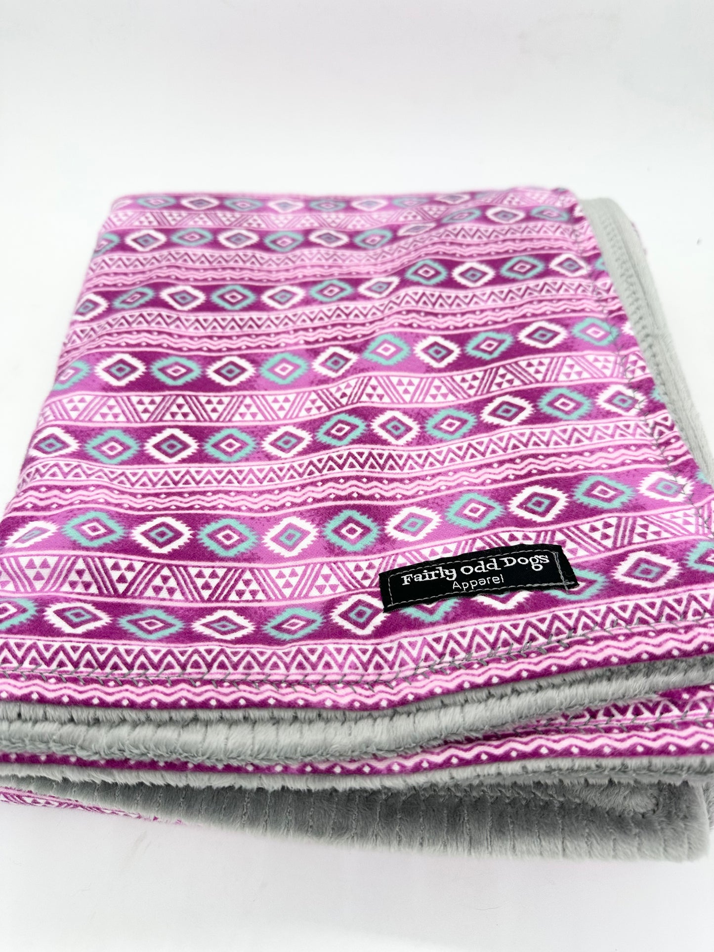 Pink Aztec Blanket