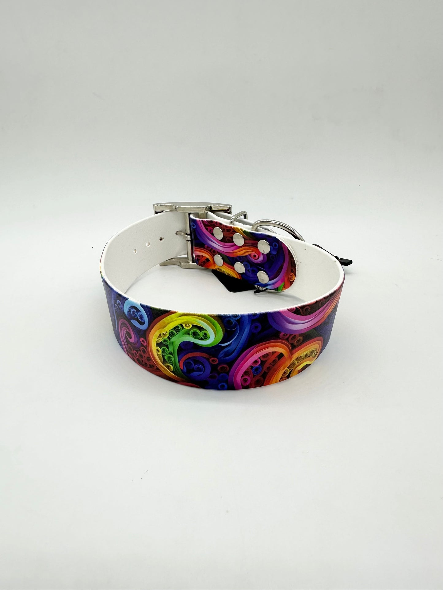 Rainbow Swirls Collar