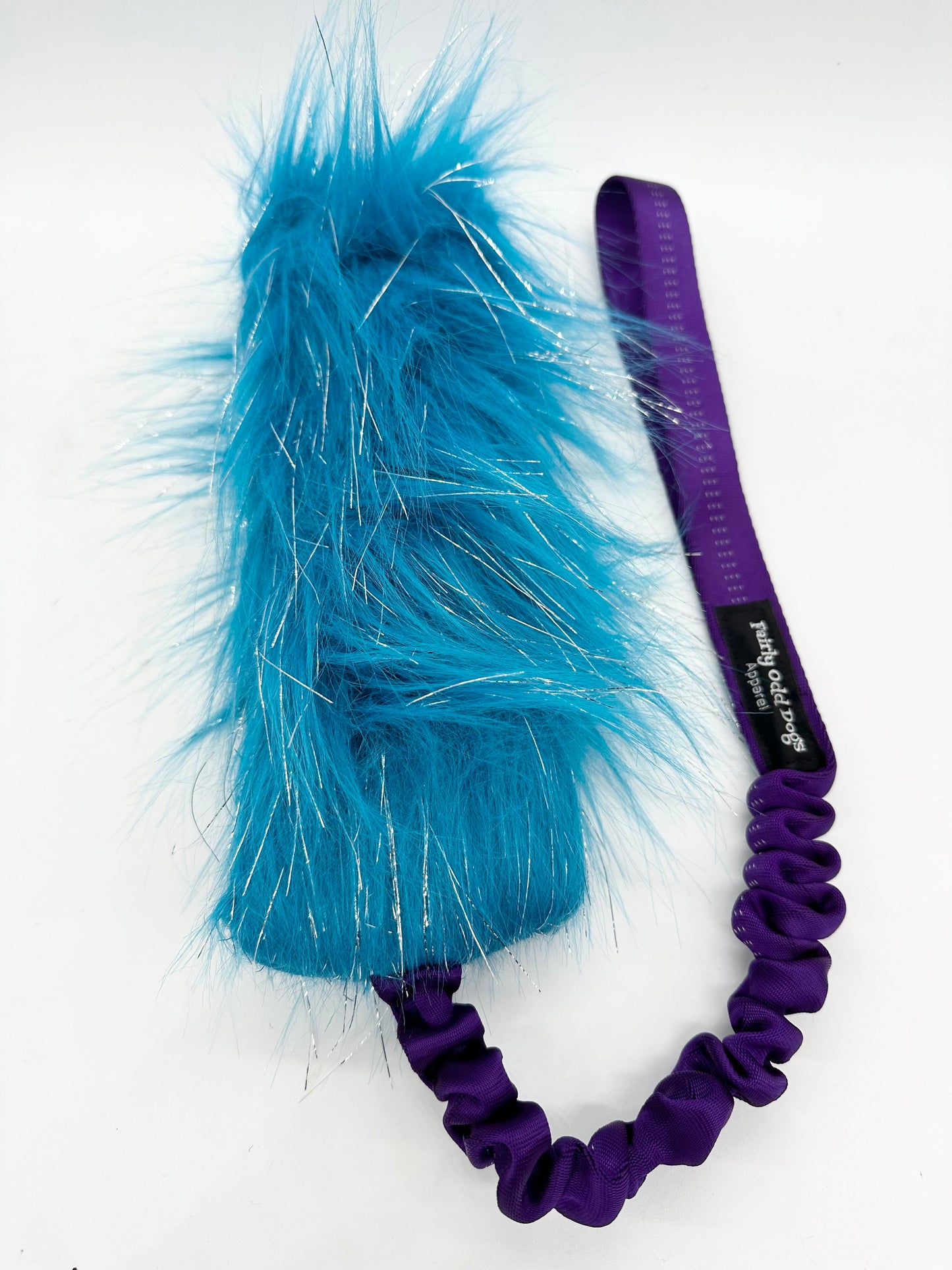 Turquoise Sparkle Bungee Tug Toy